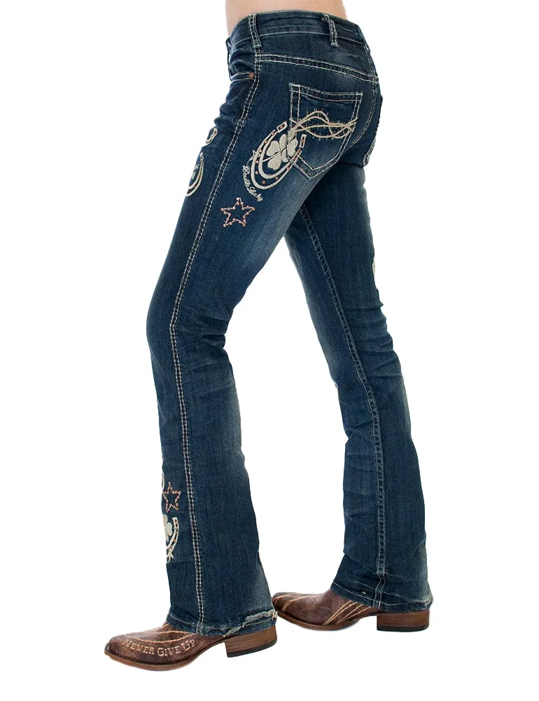 Cowgirl Tuff Double Lucky Jeans