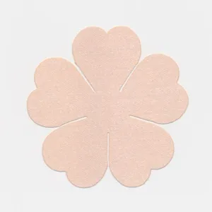 Cut Flower - Five Petals (Satin) #158 Milk
