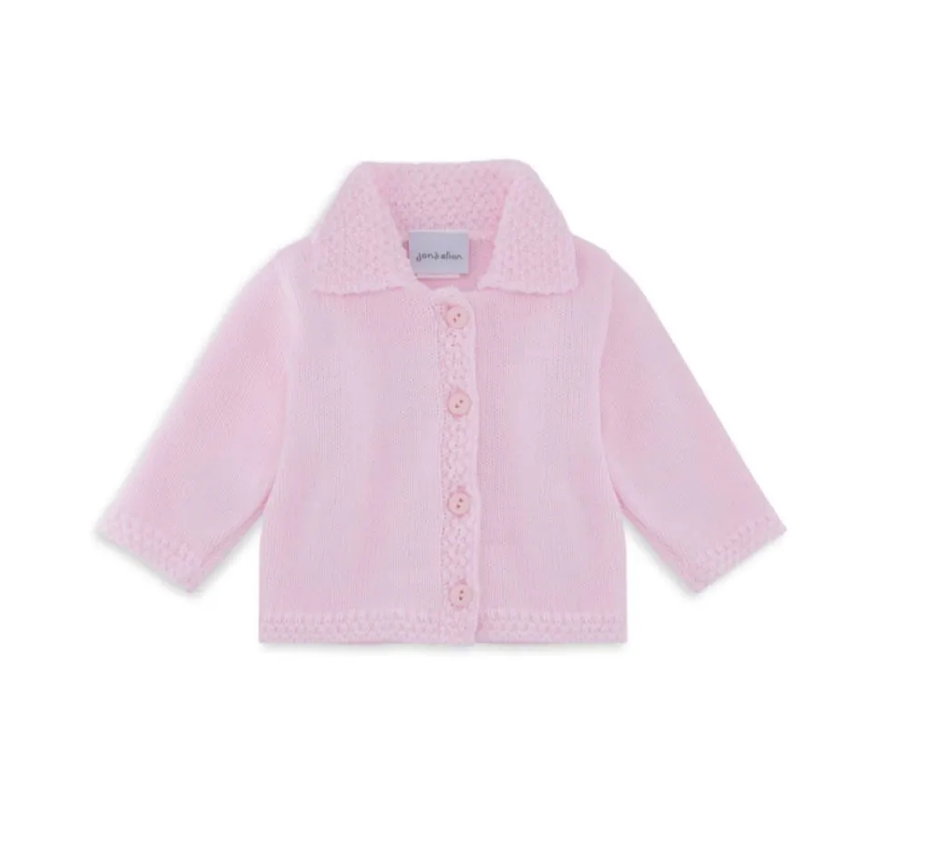Dandelion Baby Girls collar Cardigan - Pink