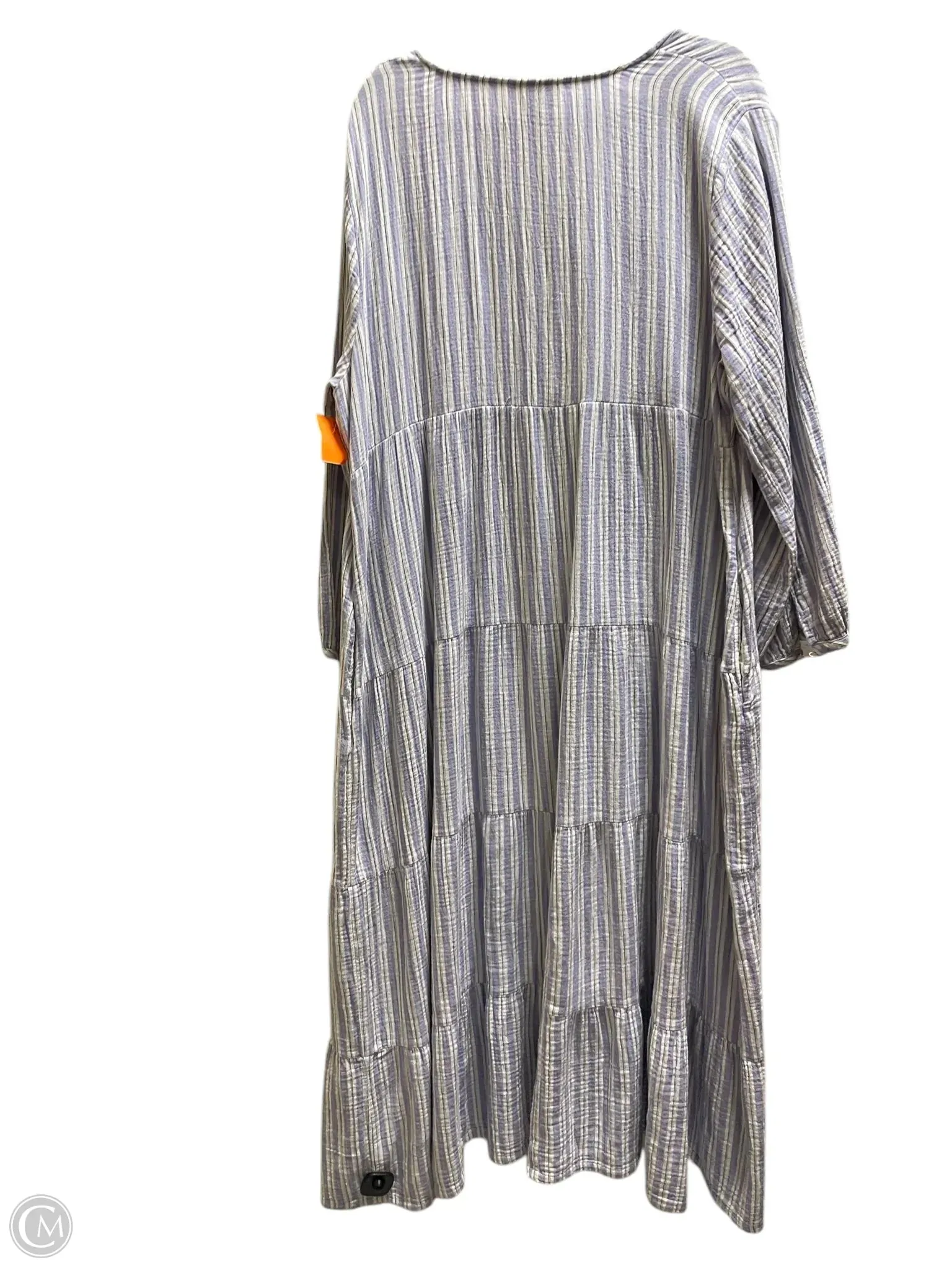 Dress Casual Maxi By Universal Thread In Striped Pattern, Size: Xxl