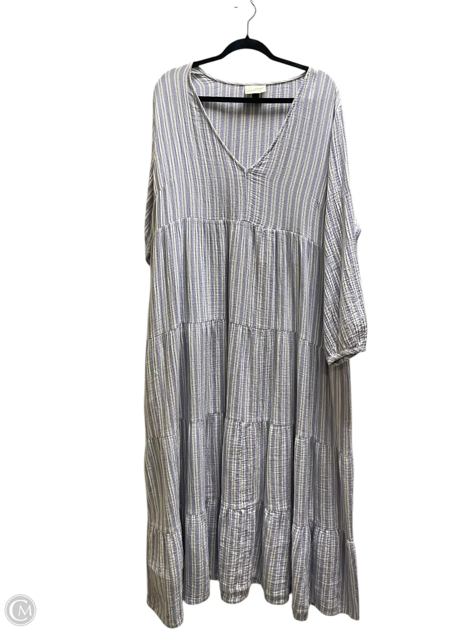 Dress Casual Maxi By Universal Thread In Striped Pattern, Size: Xxl