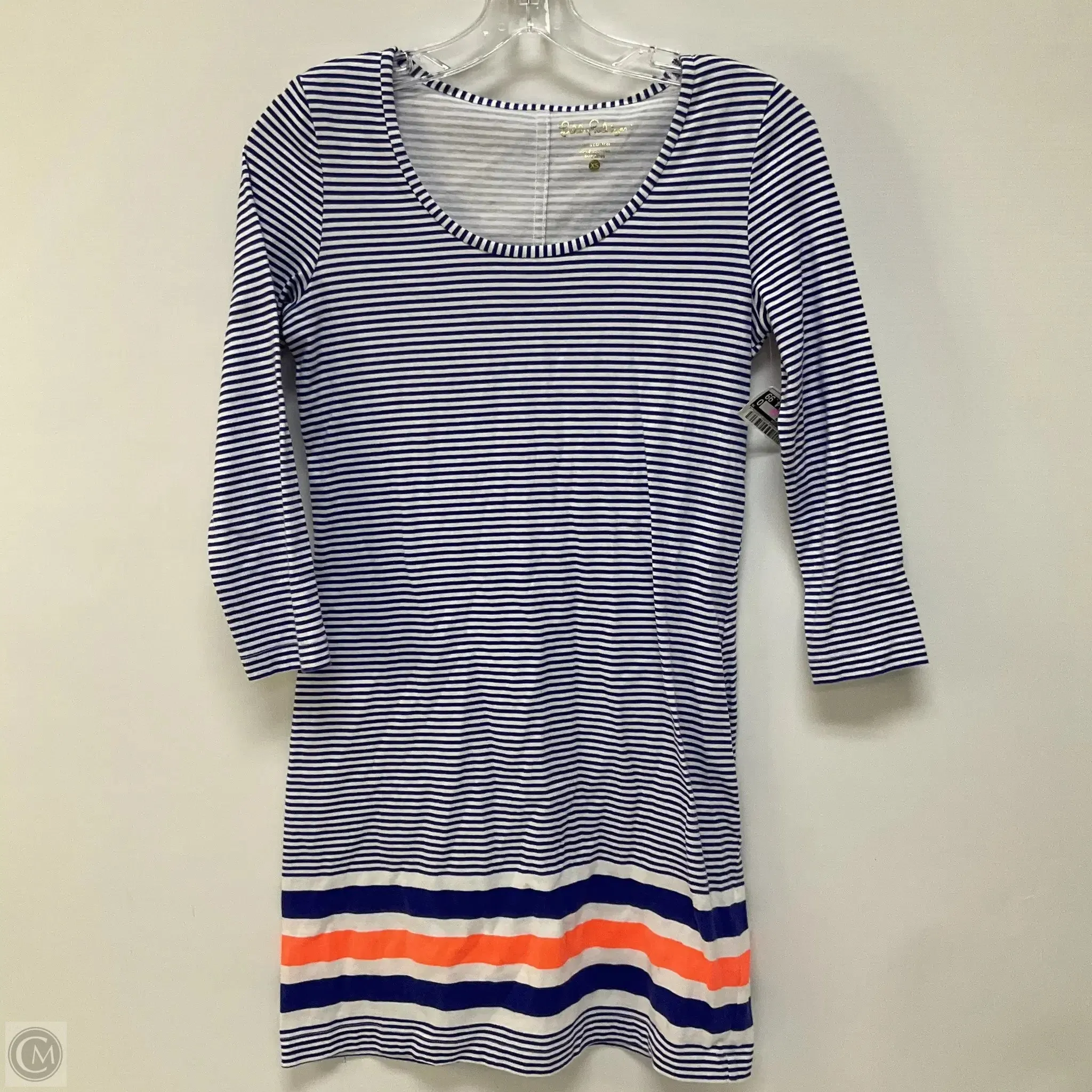 Dress Designer By Lilly Pulitzer In Striped Pattern, Size: Xs