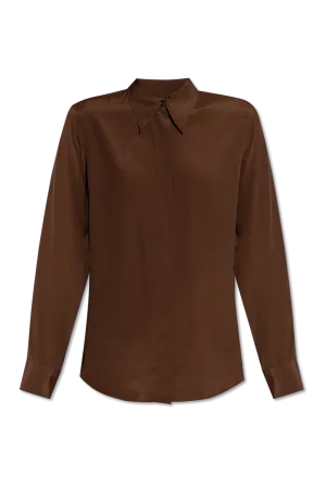 Dries Van Noten Shirt Chowy in BROWN - 36