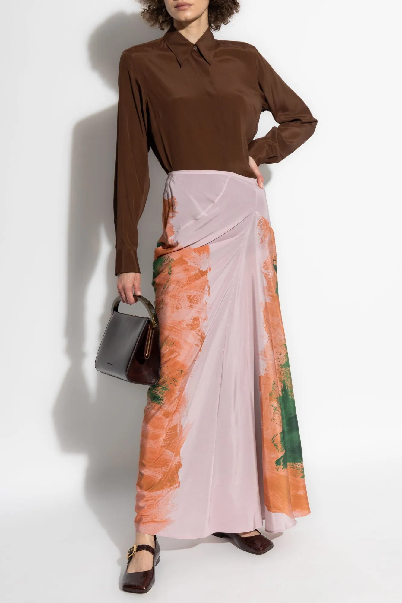 Dries Van Noten Shirt Chowy in BROWN - 36