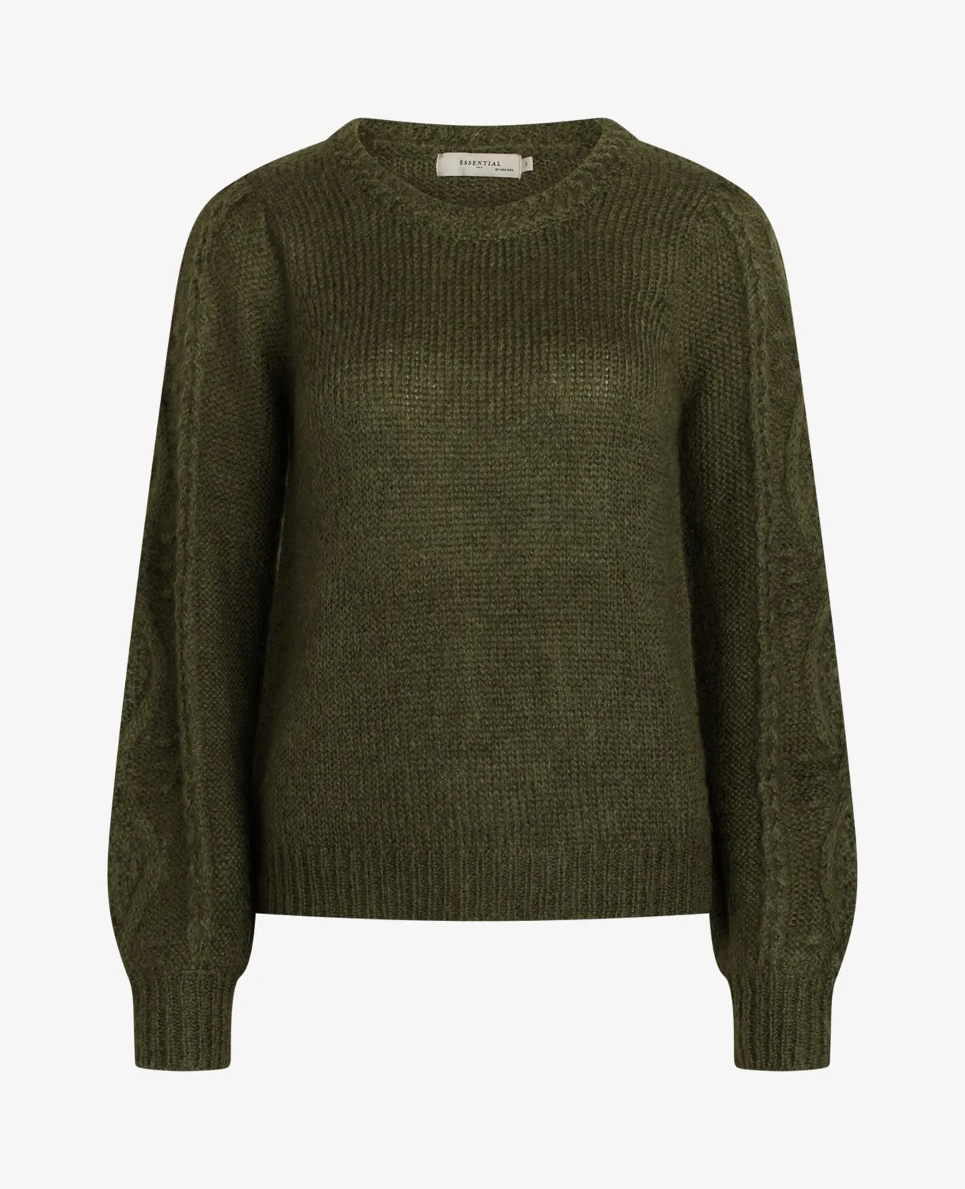 ESSENTIAL WINTER MOHAIR PULLOVER