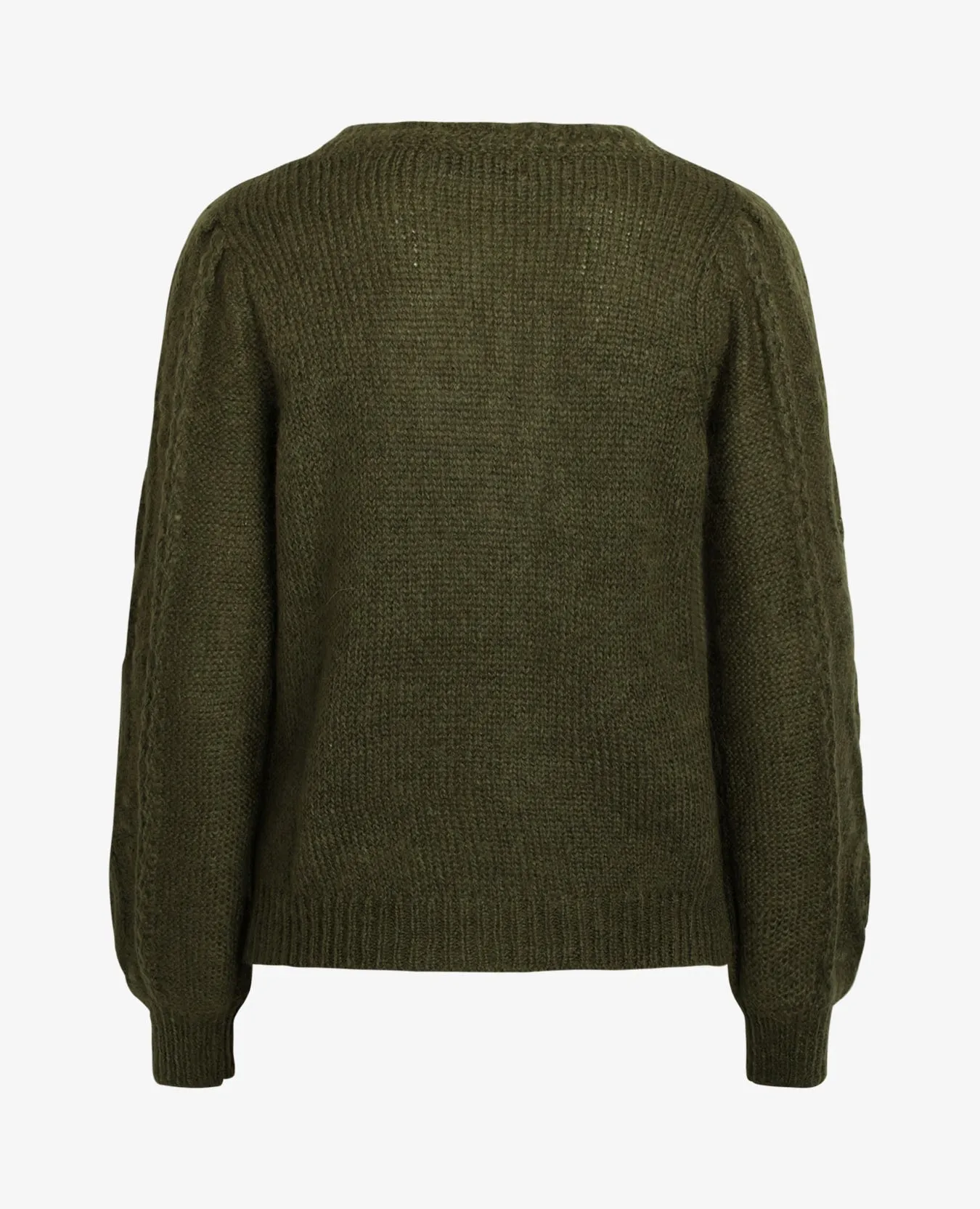 ESSENTIAL WINTER MOHAIR PULLOVER