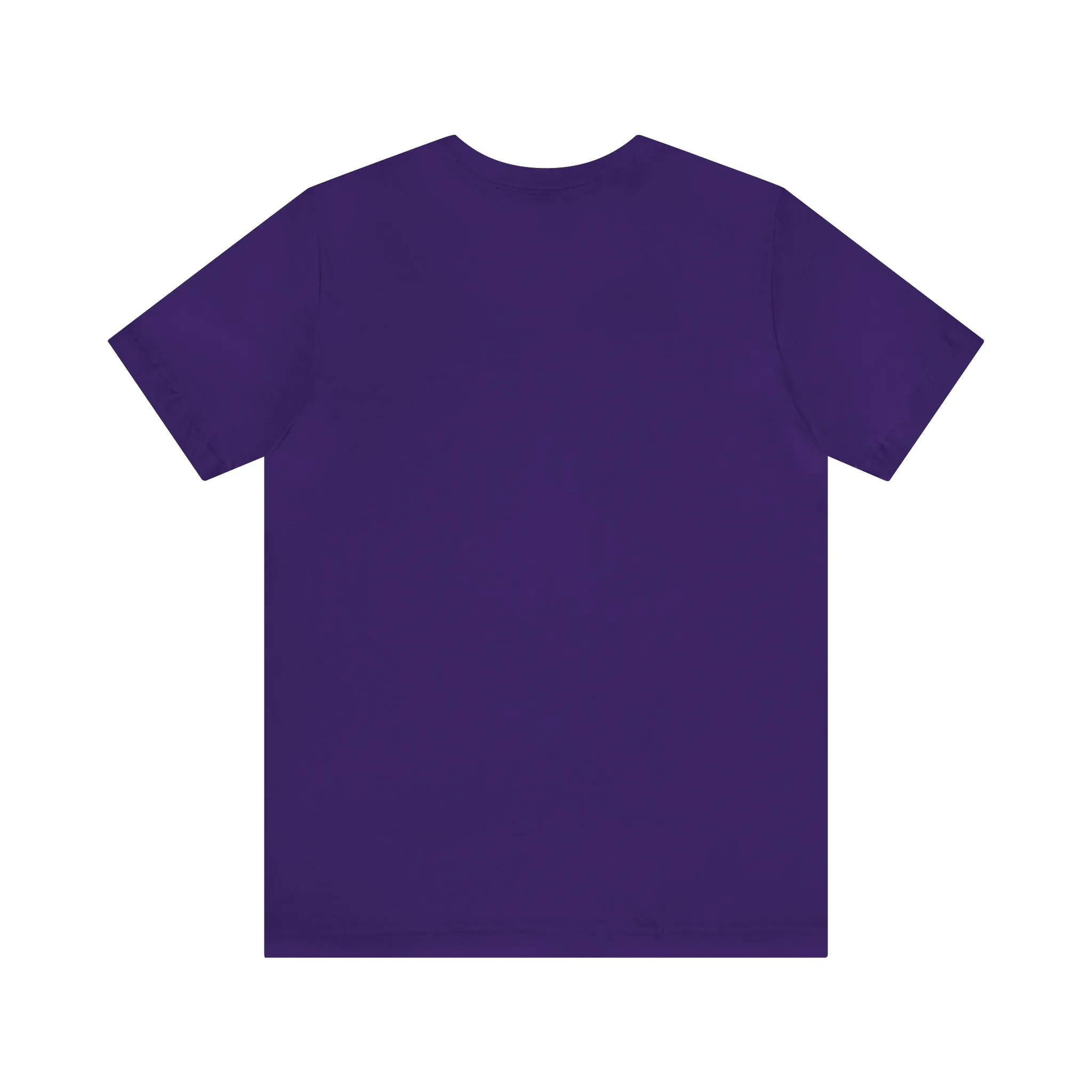 Fall Pumpkin & Leaves T-Shirt | Orange and Purple Fall Tee |  Bella Canvas 3001 Unisex |  Fall Short Sleeve Tshirt