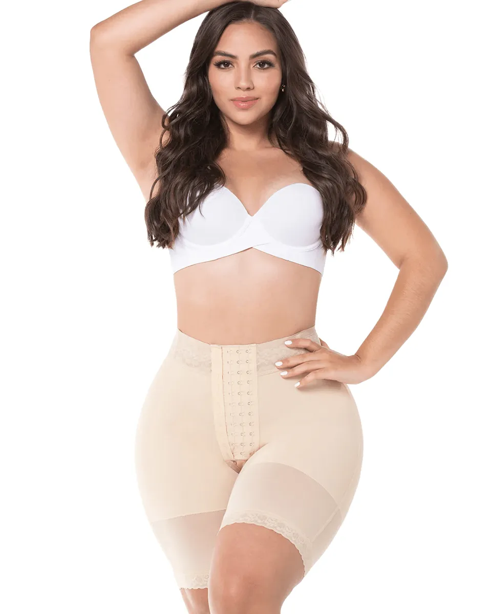 Final Sale Clearance Fajas M & D Hourglass BBL Tummy Control High Waisted Shorts