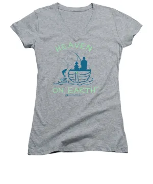 Fishing Heaven On Earth - Women's V-Neck