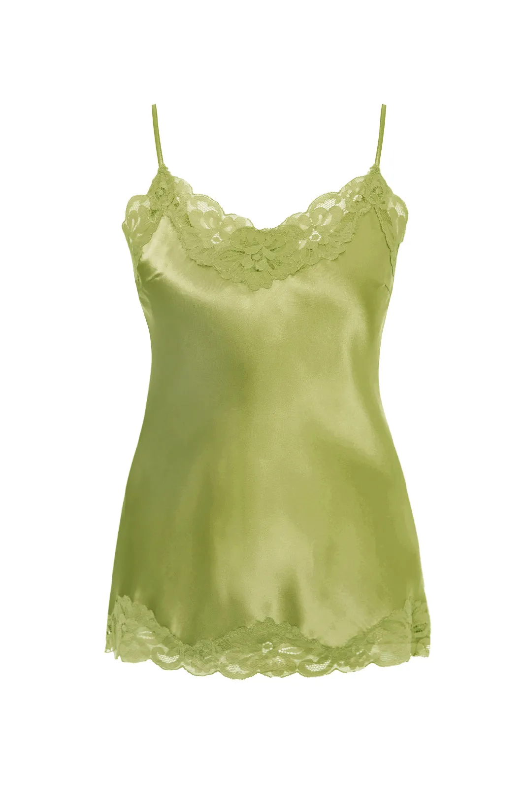 Floral Lace Silk Cami Palm Springs