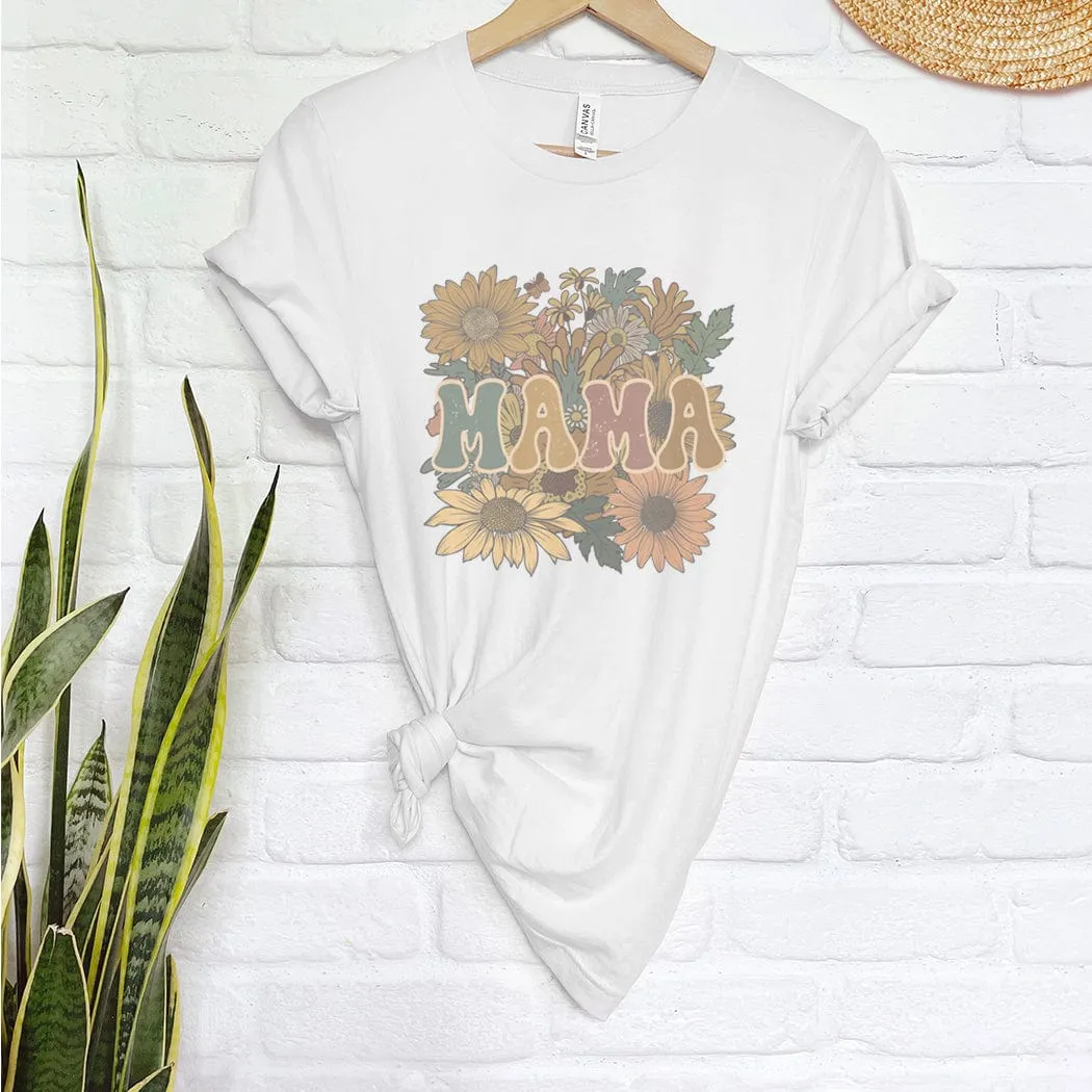 Floral Mama Graphic T-Shirt - ML153