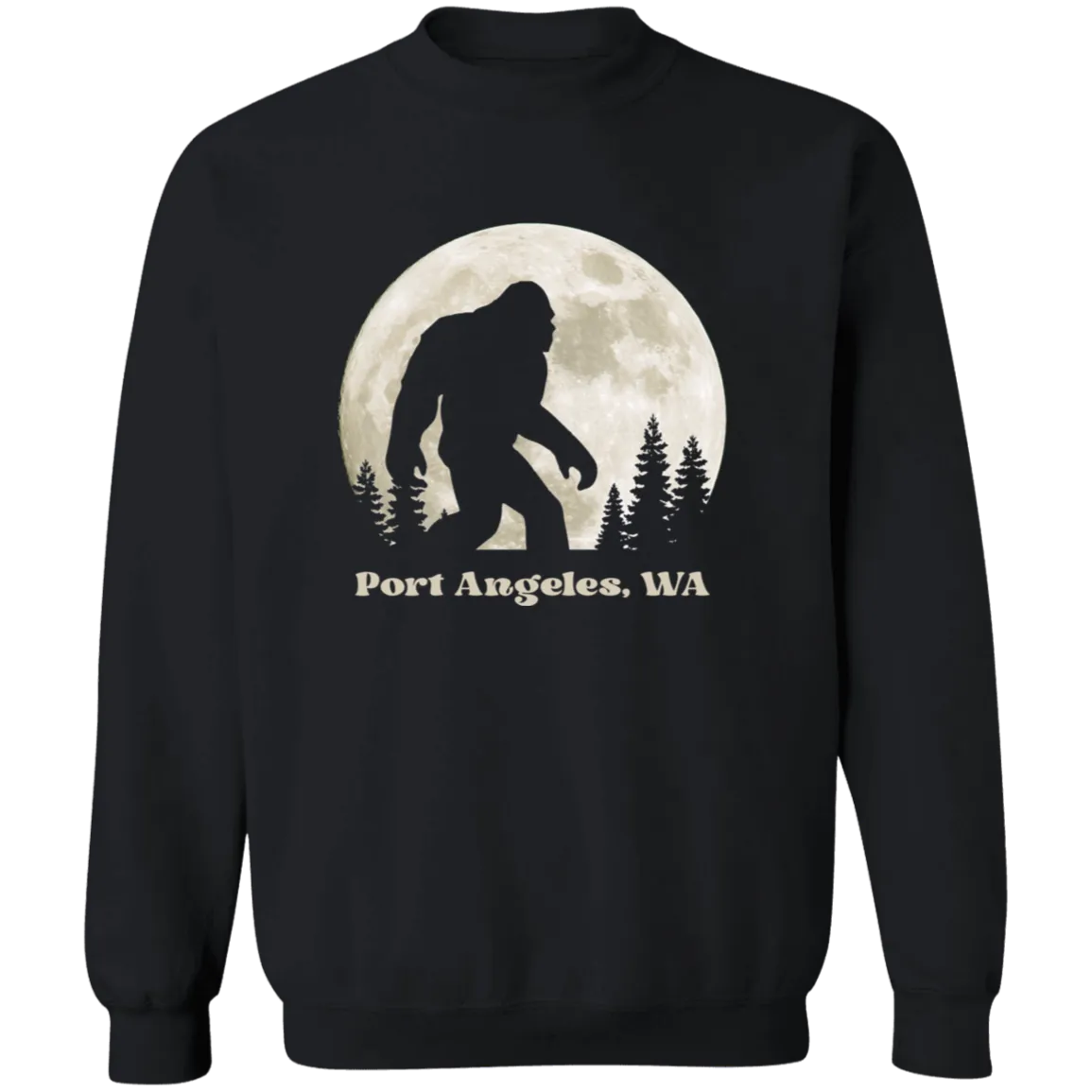 Full Moon Sasquatch - Port Angeles T-shirts, Hoodies and Sweatshirts