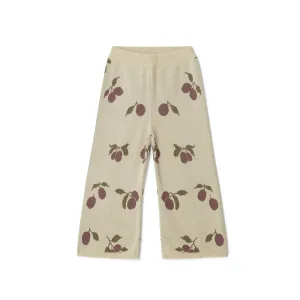 Garbo & Friends Prune Beige Knitted Trousers