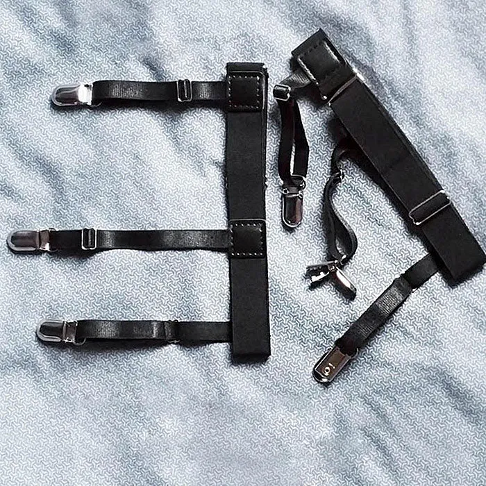 Garters Suspender Braces For Shirts