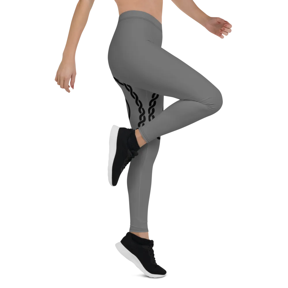 Go Get It Official Leggings (Grey/Black)
