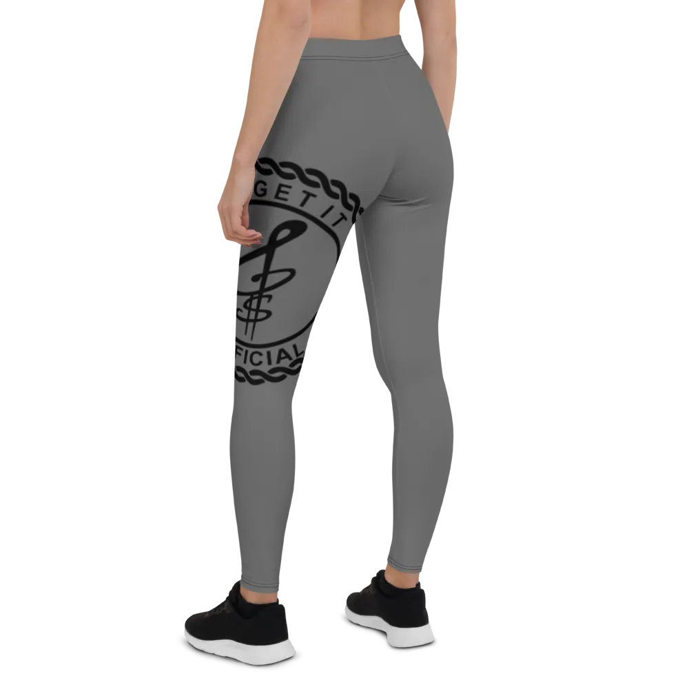Go Get It Official Leggings (Grey/Black)