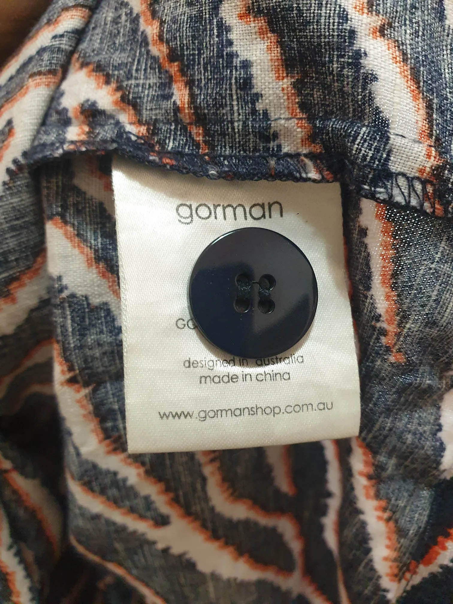 Gorman unique print skirt size 14