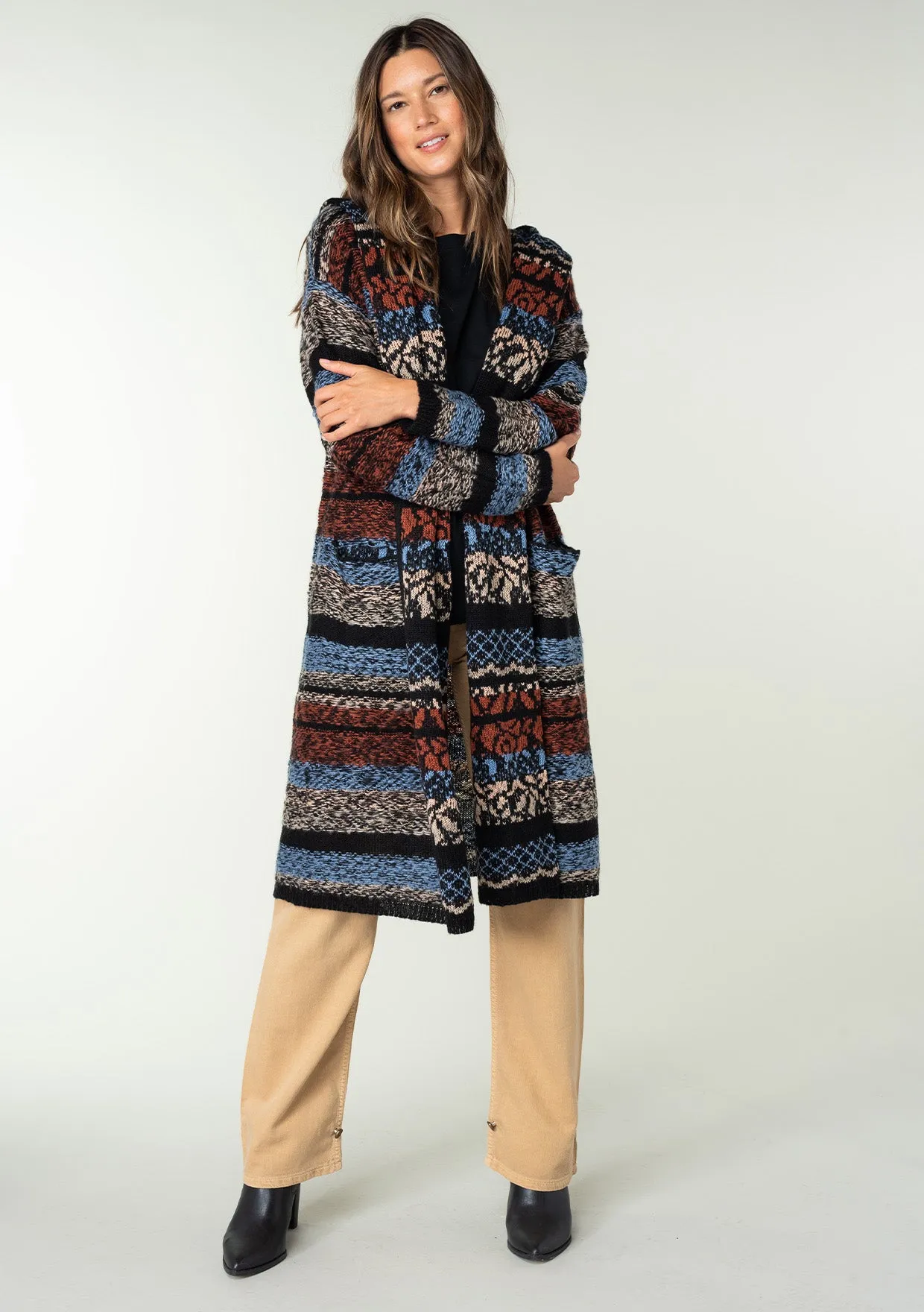 Greta Hooded Cardigan