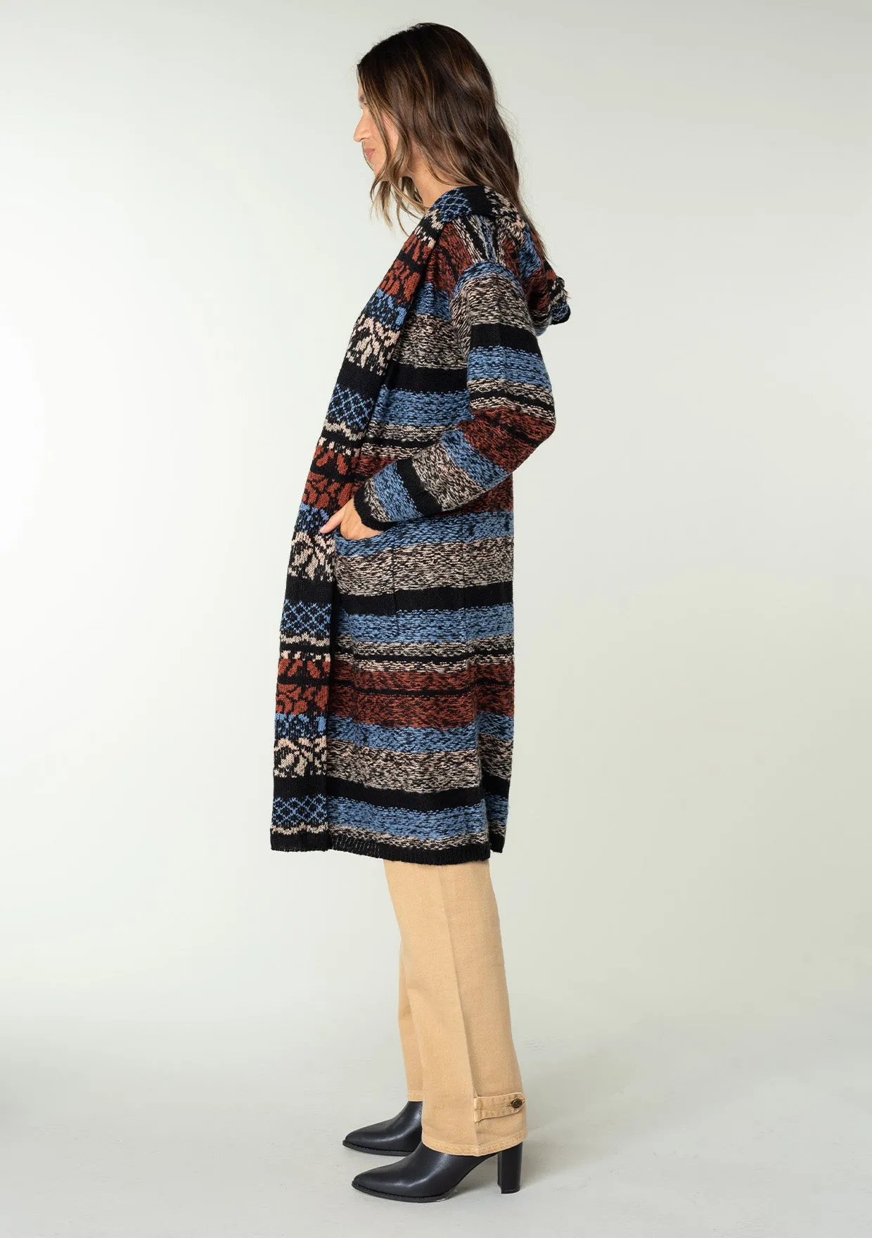 Greta Hooded Cardigan
