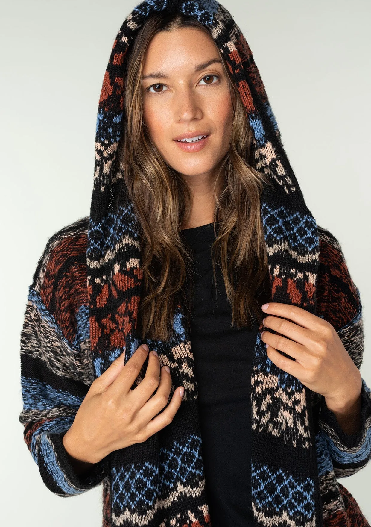 Greta Hooded Cardigan
