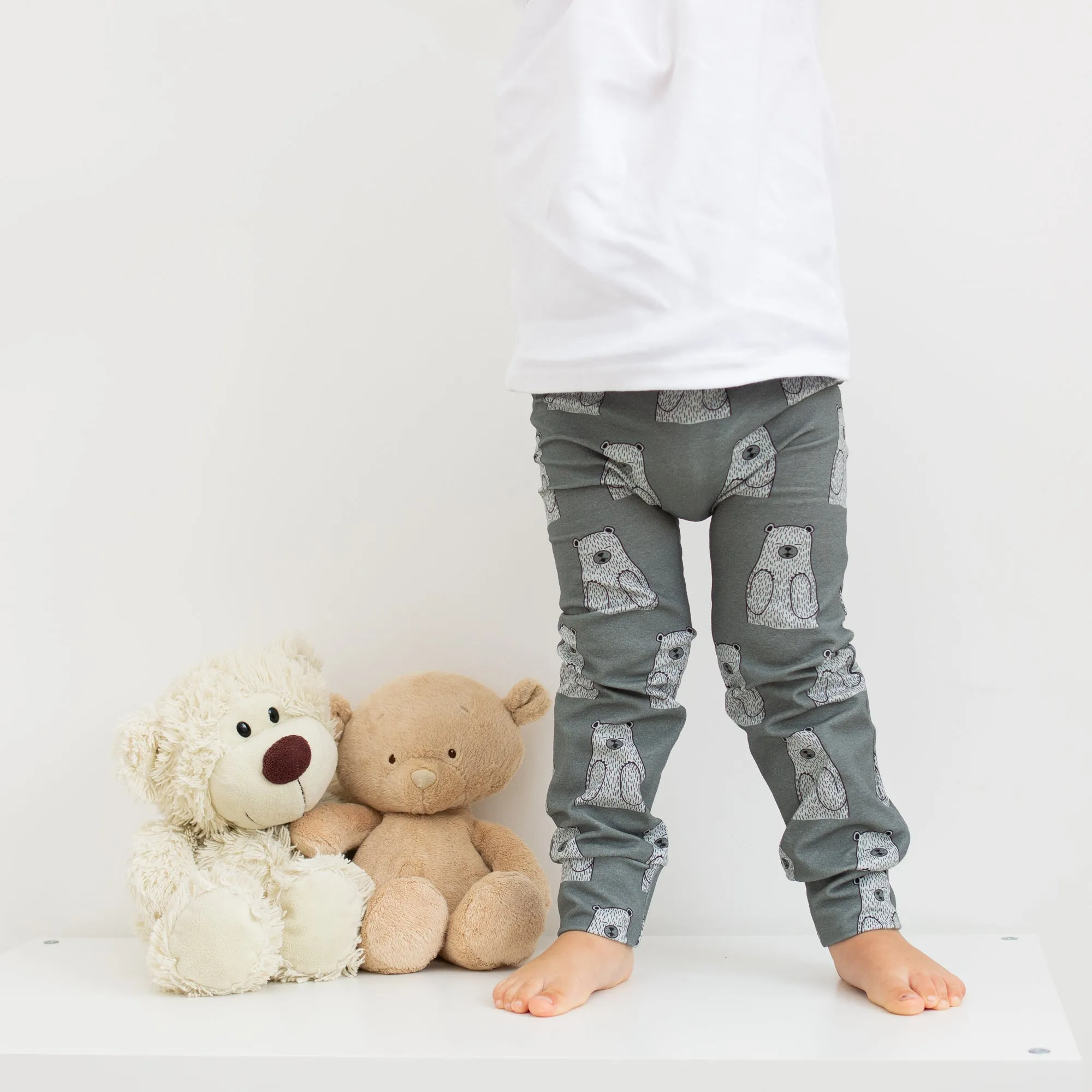Grey Bear Leggings