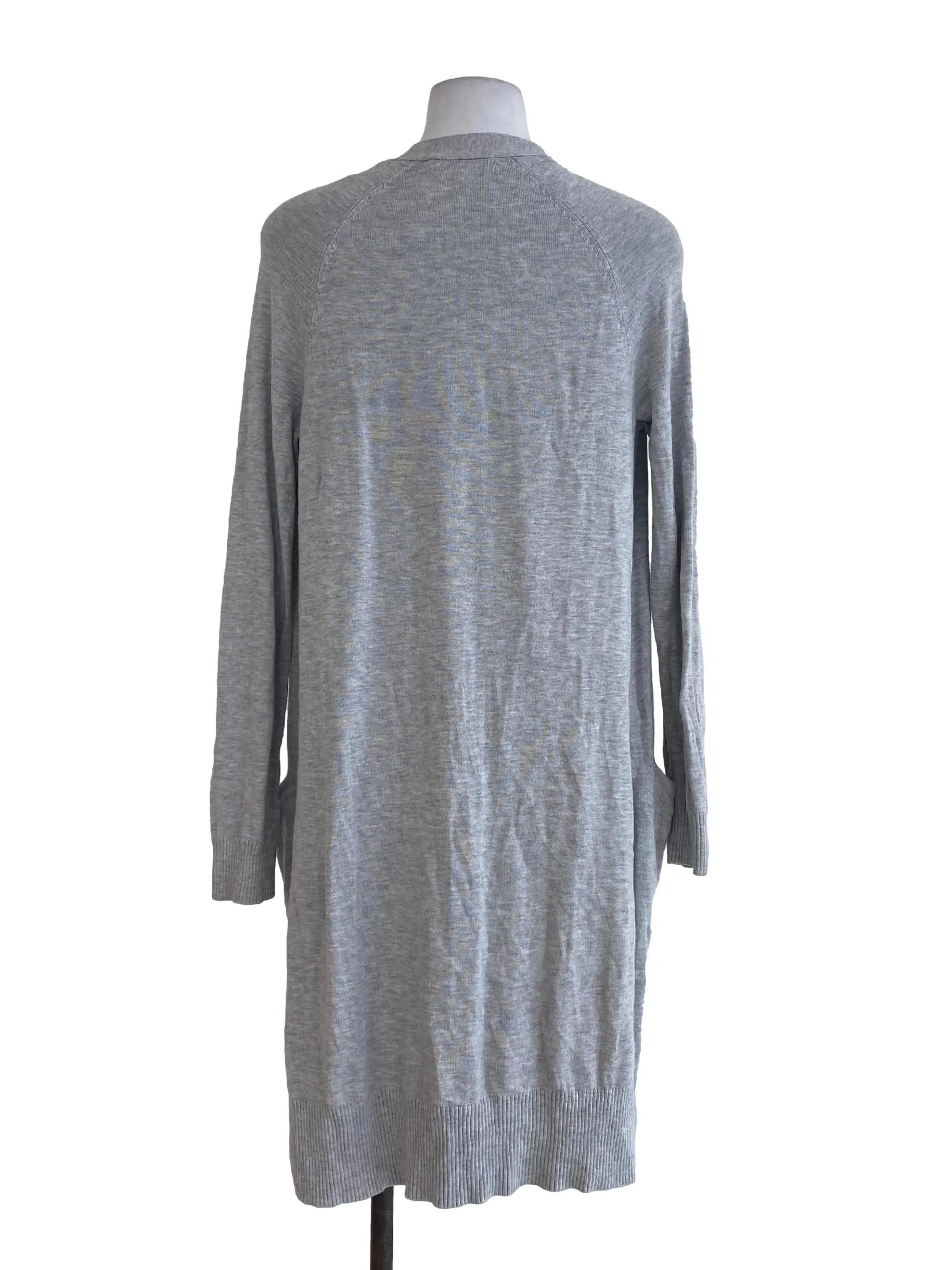 Grey Knitted Cardigan