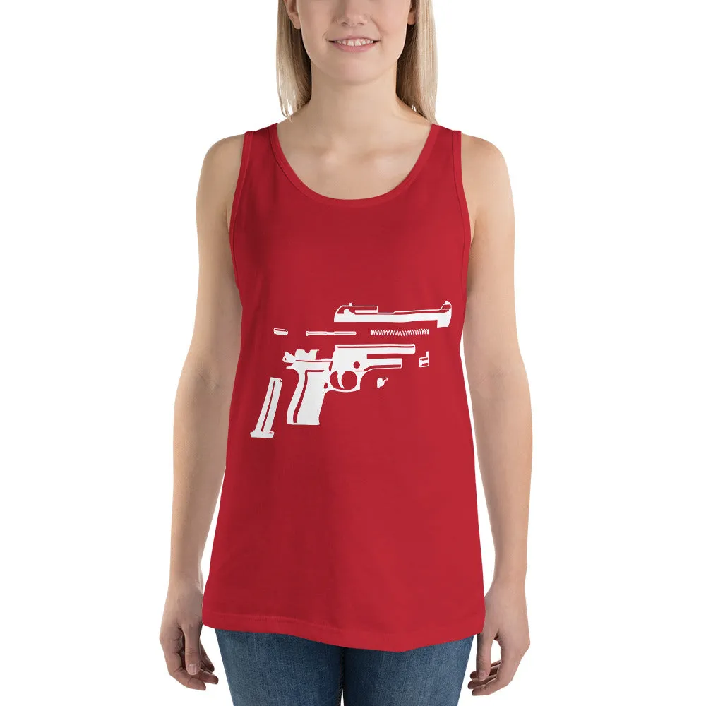 Gun Parts - Tank Top (Dark)