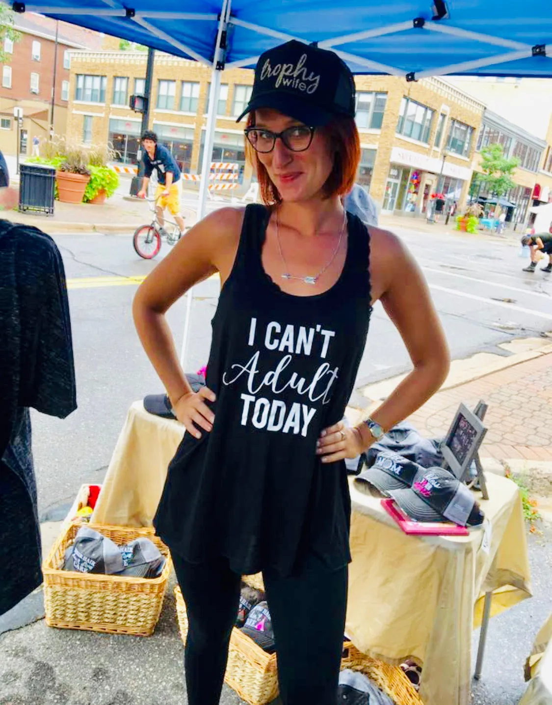 Hats, tank tops, t-shirts I can't adult today Assorted colors and styles