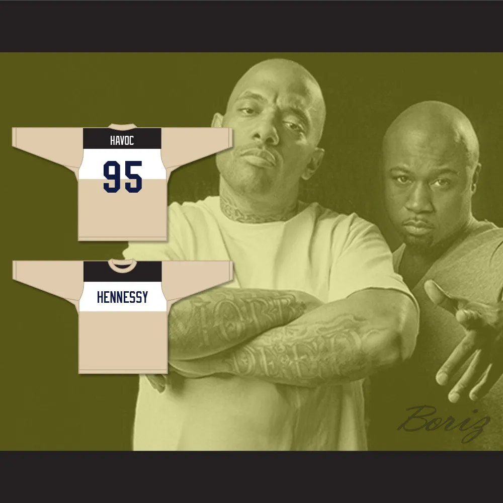 Havoc 95 Hennessy Beige Hockey Jersey