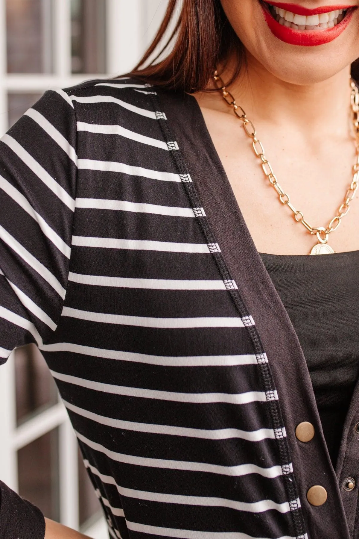 Hazel Blues® | Have You Heard Cardigan in Black
