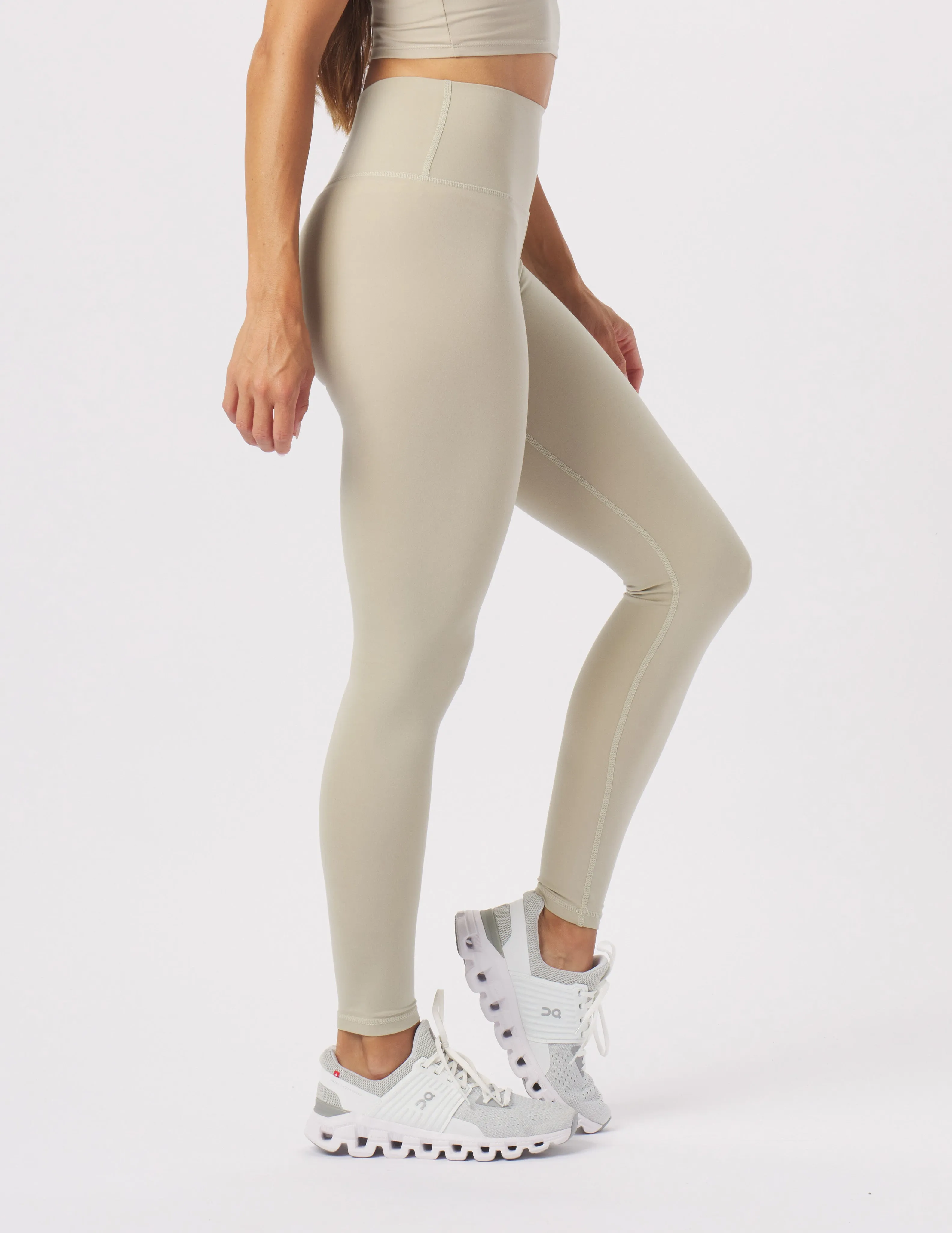 High Waist Pure Legging: Linen