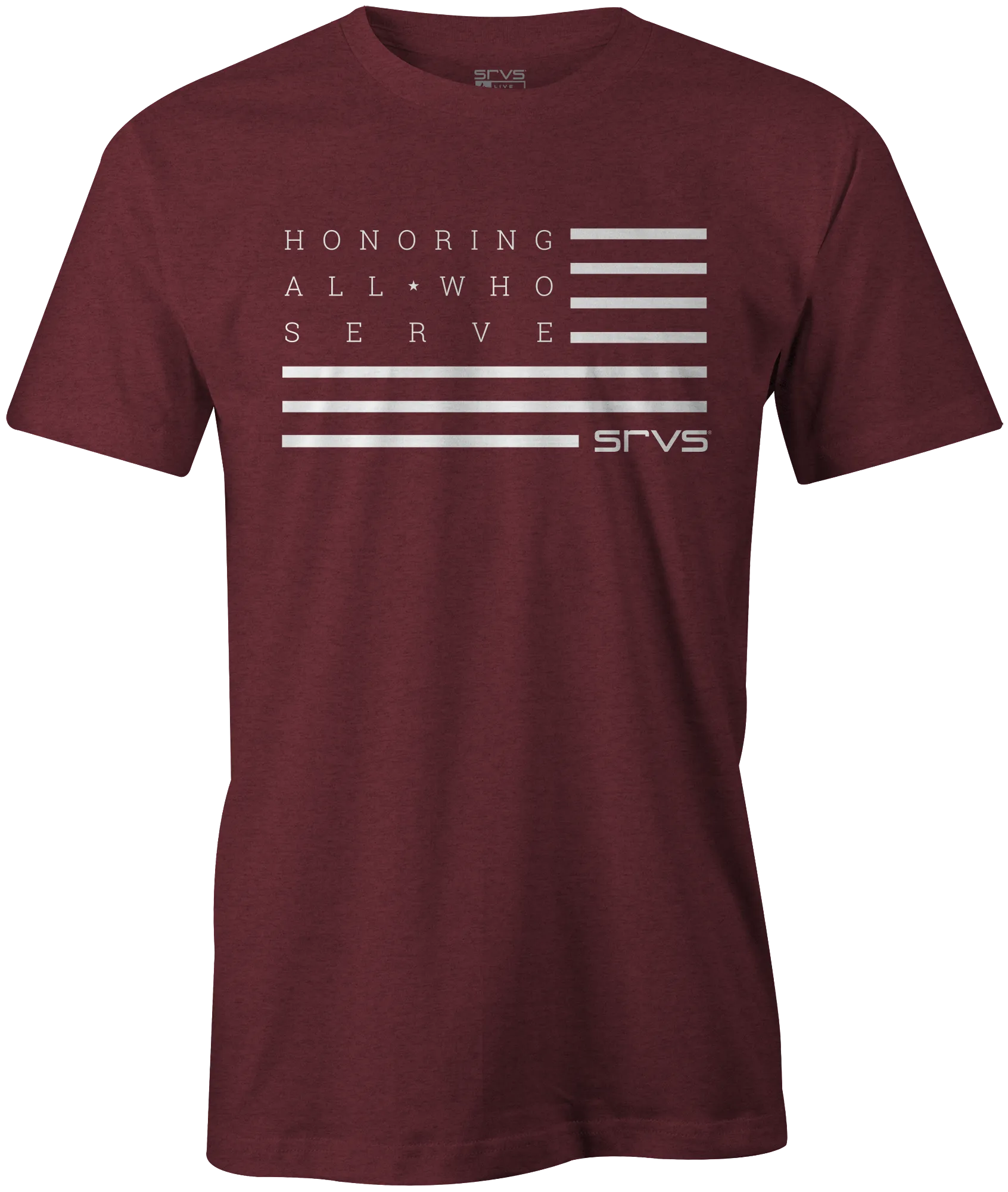 Hill Tee - Maroon