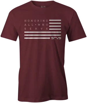Hill Tee - Maroon