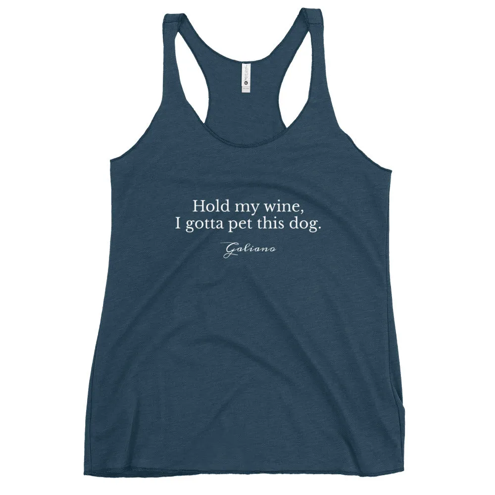 Hold My Wine Womens Tank Top