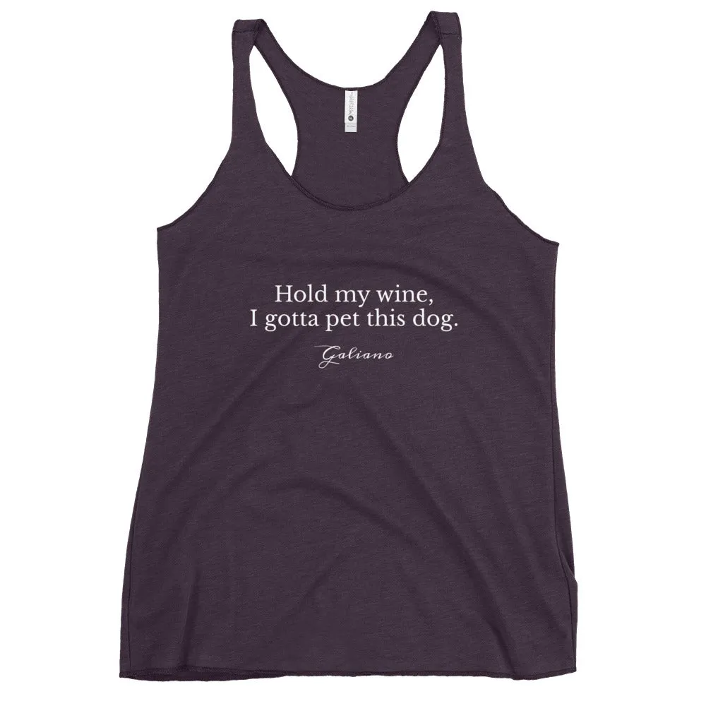 Hold My Wine Womens Tank Top