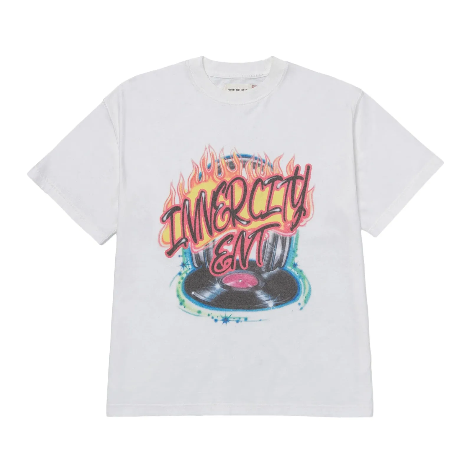 Honor The Gift Vinyl Airbrush T-Shirt 'White'