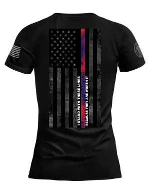 I Stand With These Lines Women's Tee