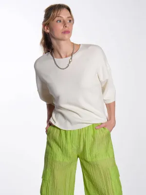 Idunn Knitted Top - Off White