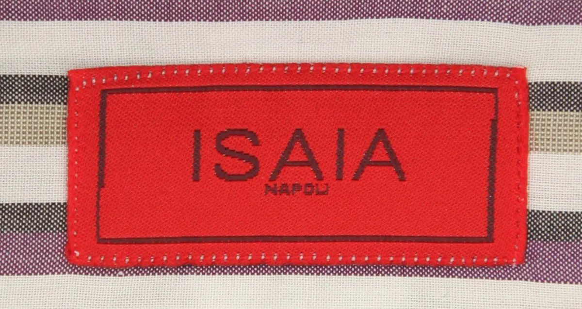 Isaia Purple Shirt - Slim
