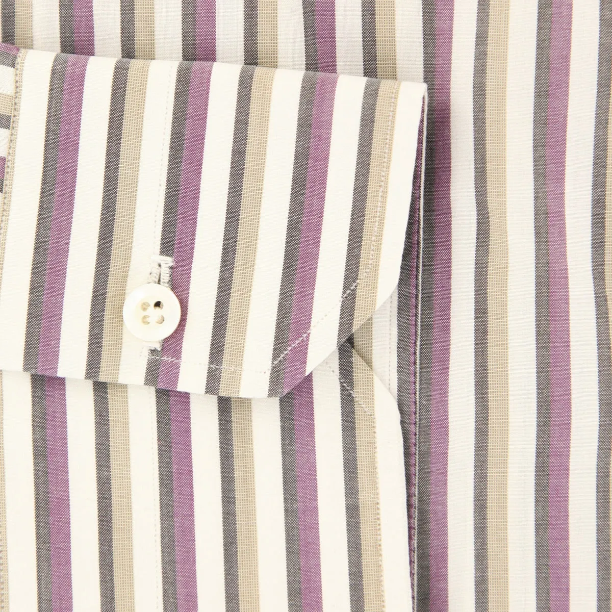 Isaia Purple Shirt - Slim