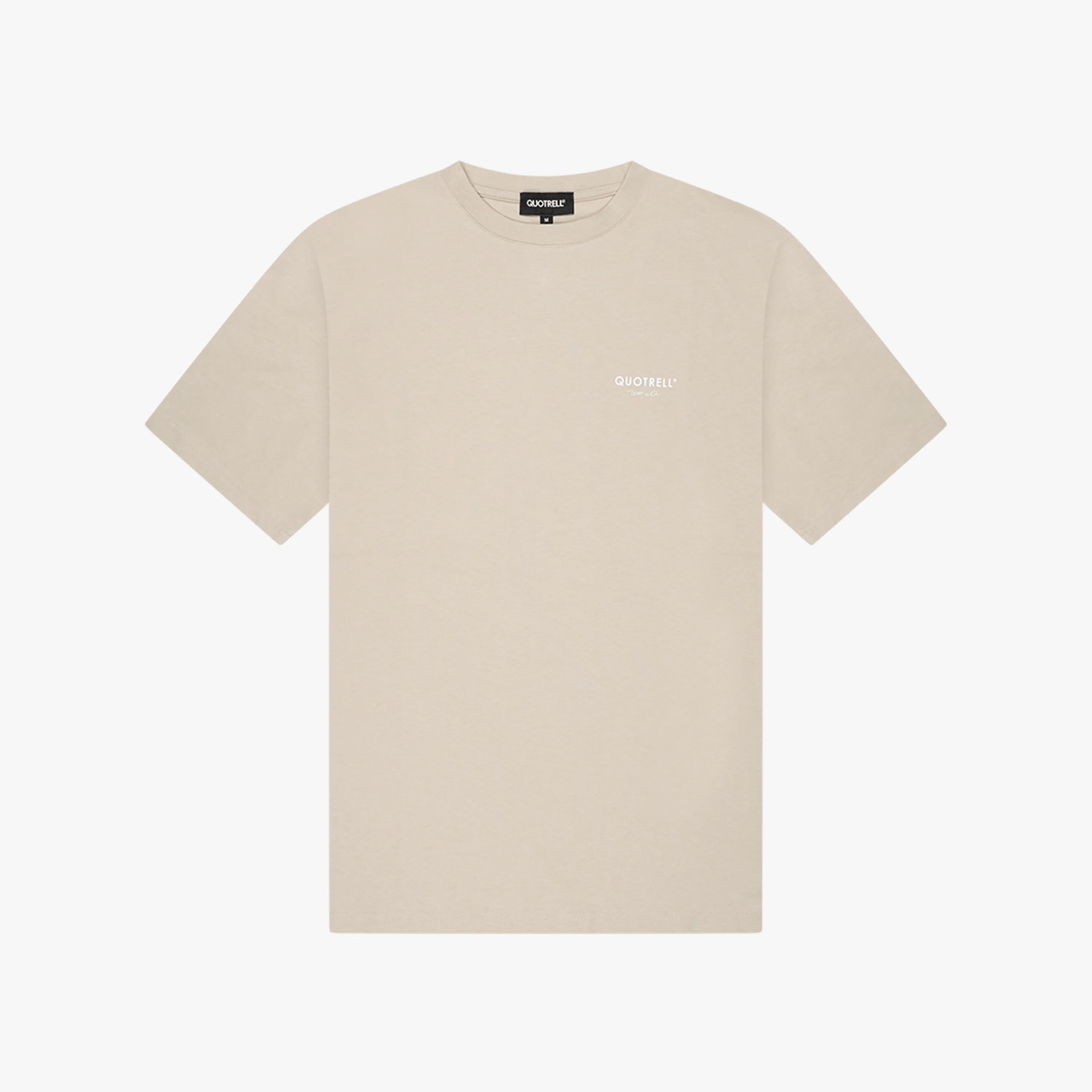 JAIPUR T-SHIRT | BEIGE/WHITE