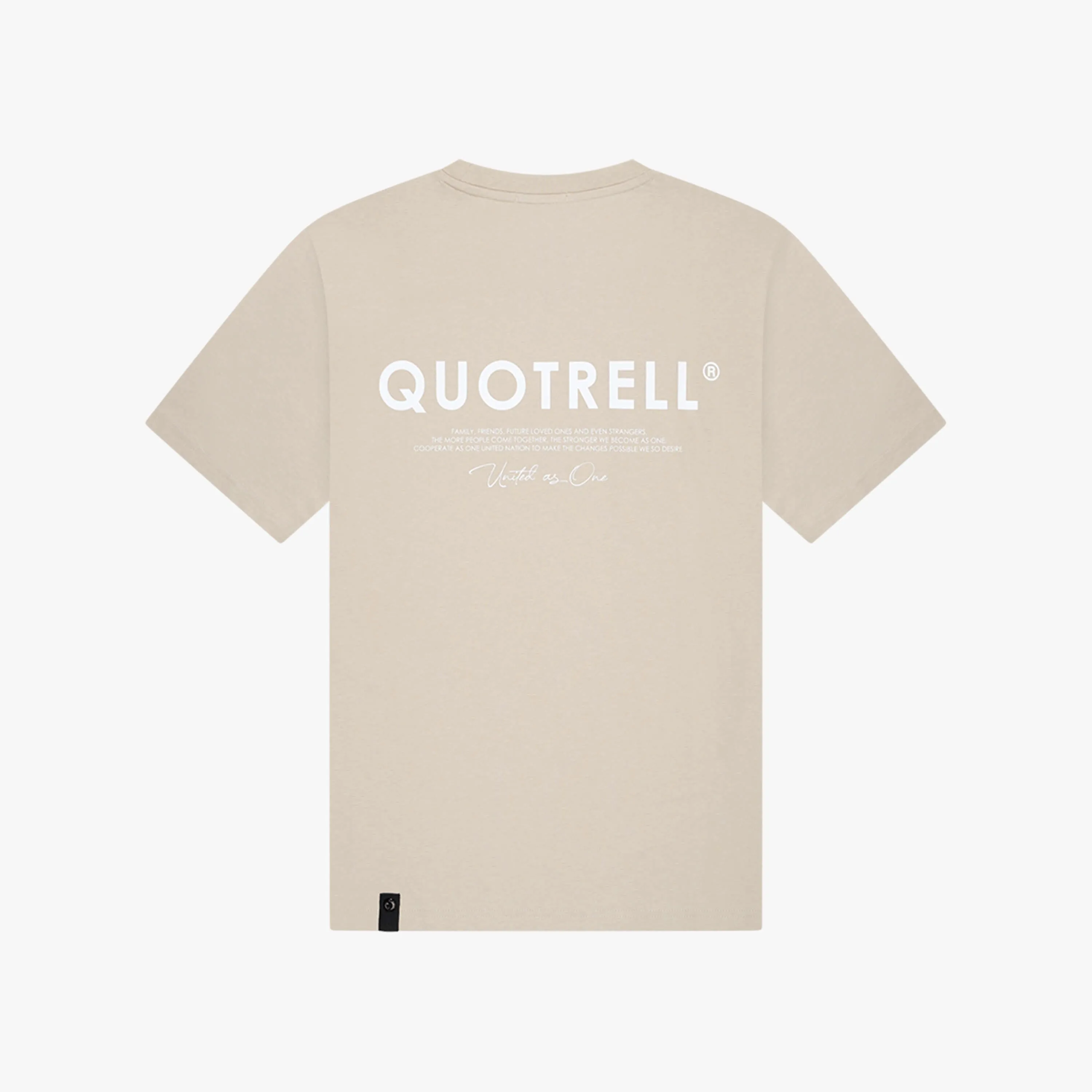 JAIPUR T-SHIRT | BEIGE/WHITE
