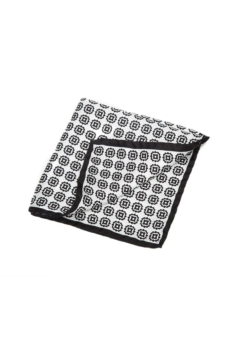 JEWEL PATTERNED POCKET SQUARE
