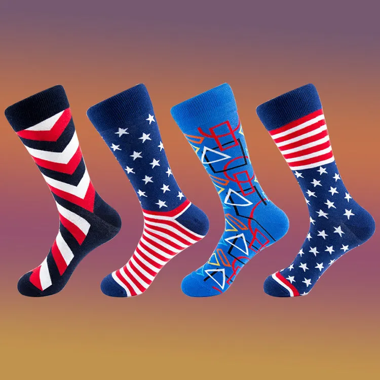 JSSK Personality Striped Socks