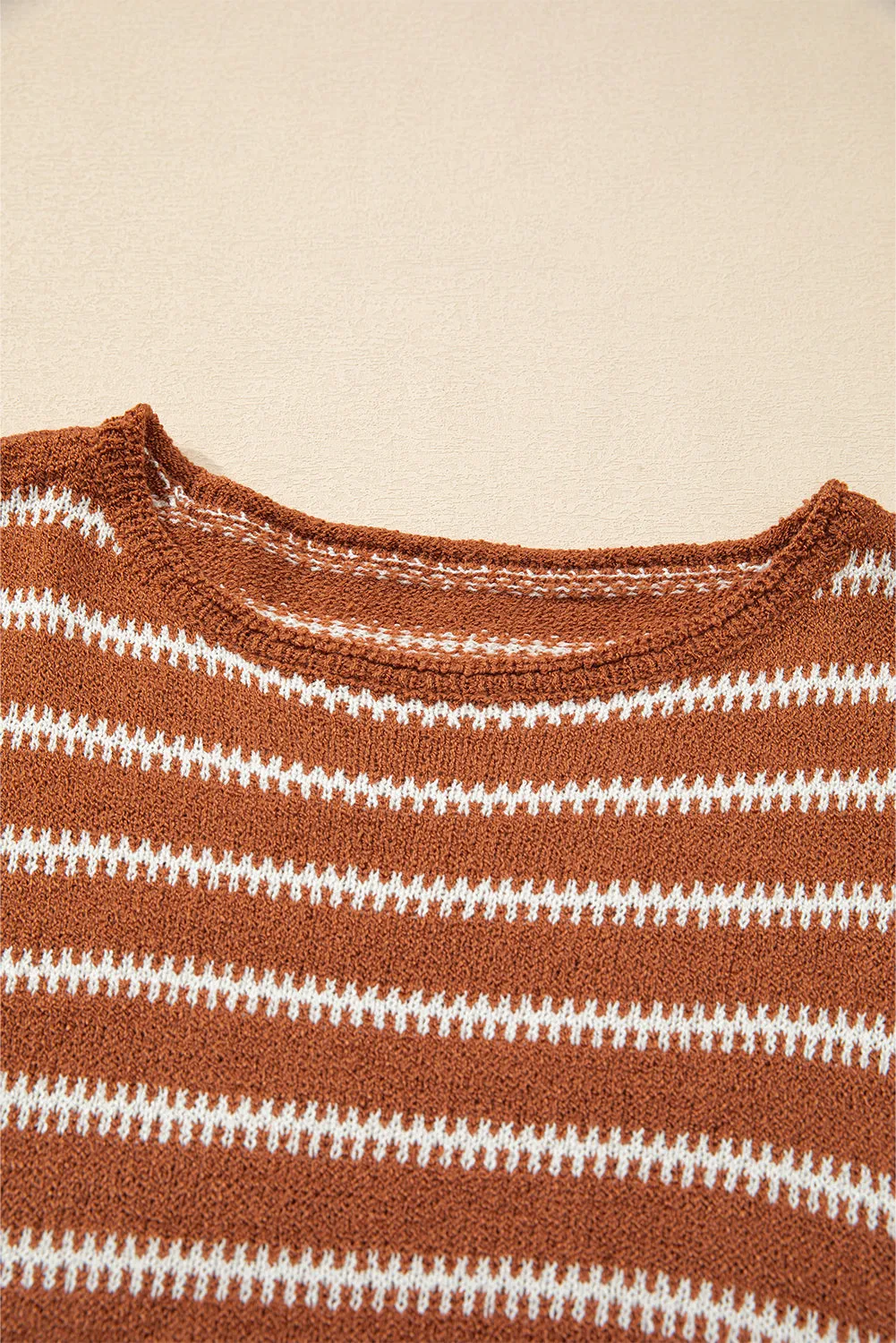 KaleaBoutique Stylish Drop-Shoulder Sweater
