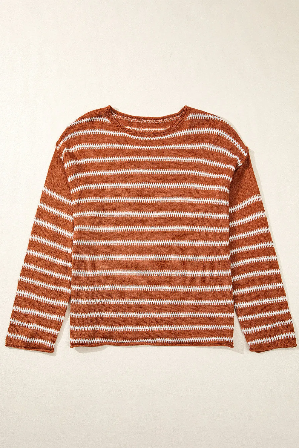 KaleaBoutique Stylish Drop-Shoulder Sweater