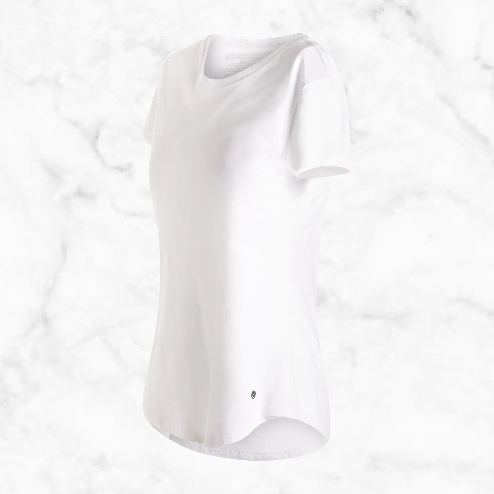 Ladies Short Sleeve Jersey Crew Neck
