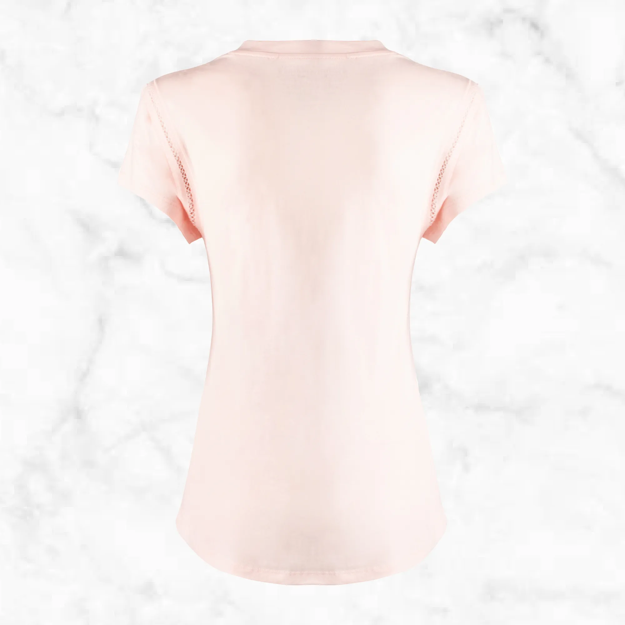 Ladies Short Sleeve Jersey V-Neck