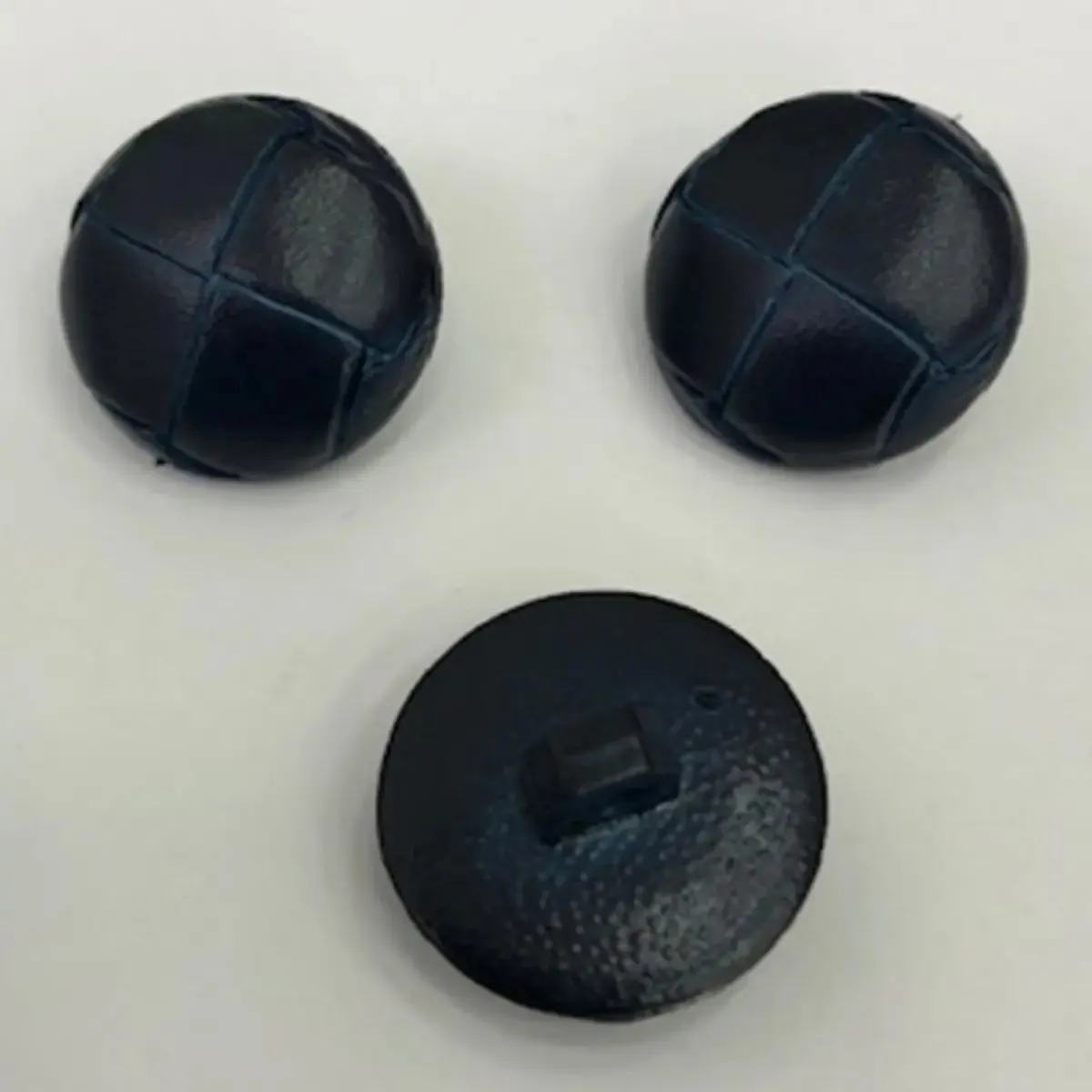 Leather Look Shank Football Buttons - Cardigans, Jackets