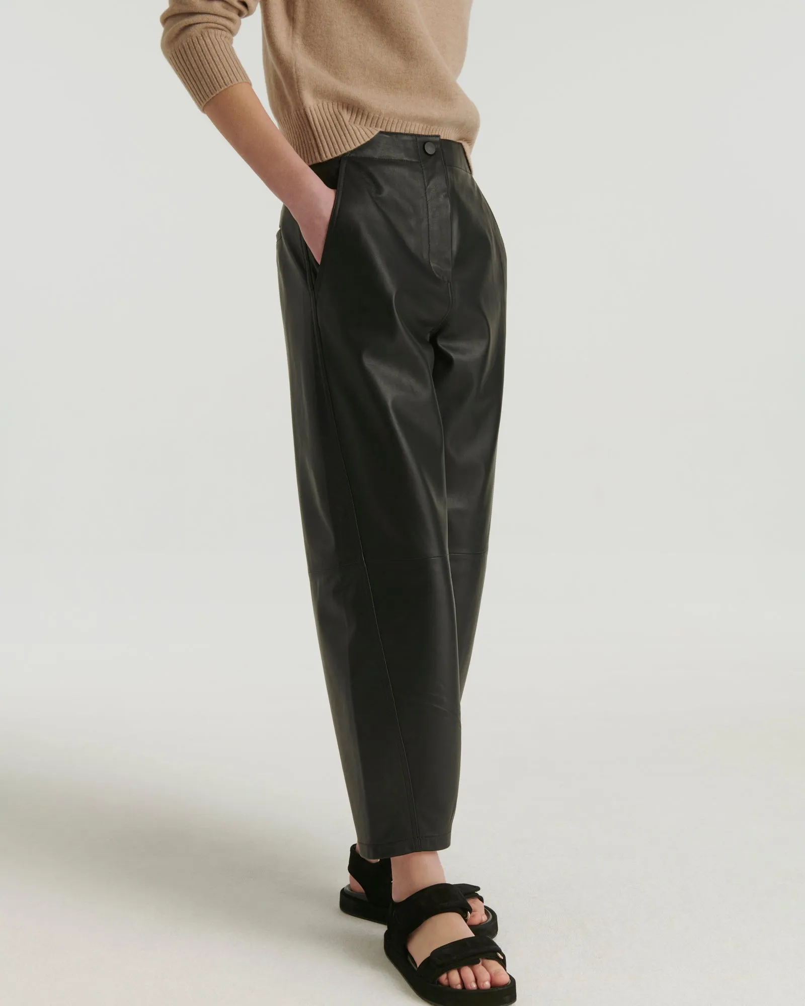 Leather trousers